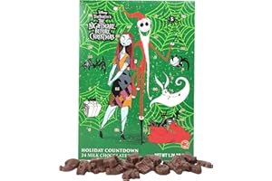 GALERIE The Nightmare Before Christmas Advent Calendar 2024, Chocolate Holiday Countdown, 24 Days