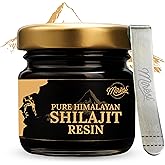 Miresi Shilajit Resin for Men & shilajit for Women – Authentic Gold-Grade Shilajit | 85+ Trace Minerals & Fulvic Acid | Supports Energy, Stamina & Immunity | Lab-Tested & Pure | 30g