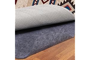 FCHUSWTY Non-Slip Rug Pad, 10x14 Ft Extra Large Felt Area Rug Cushioned Non Skid Carpet Pads, Felt Rug Pad for Under Hardwood Floors, Thick Non-Slip Rug Pads for All Floors, Keep Rug Soft and Safe