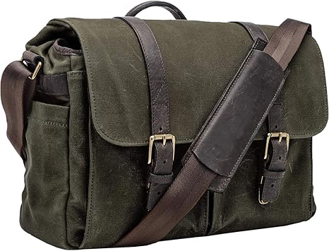 olive green messenger bag
