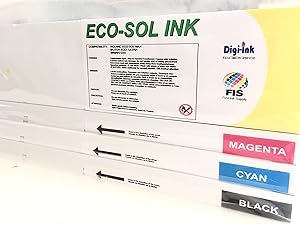 Eco-Sol Max Ink Cartridge - 440 ml - Roland Compatible - Made in Canada (440ml, Magenta/Red)