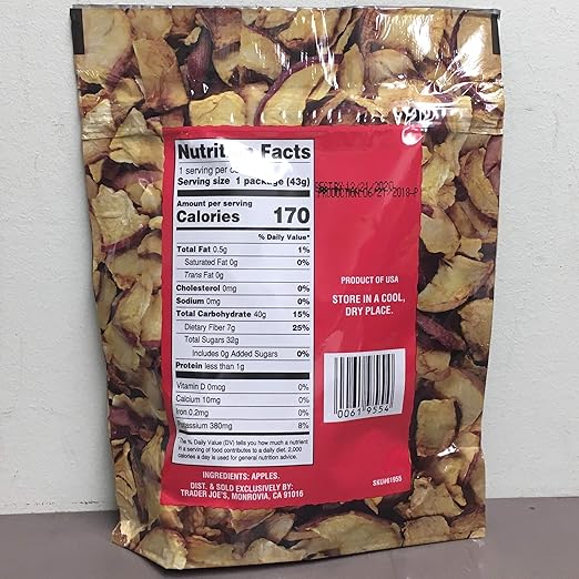 Trader Joes Crunch Dried Honeycrisp Apples #trader #joes #chocolate #cake Trader Joes Crunch Dried Honeycrisp Apples