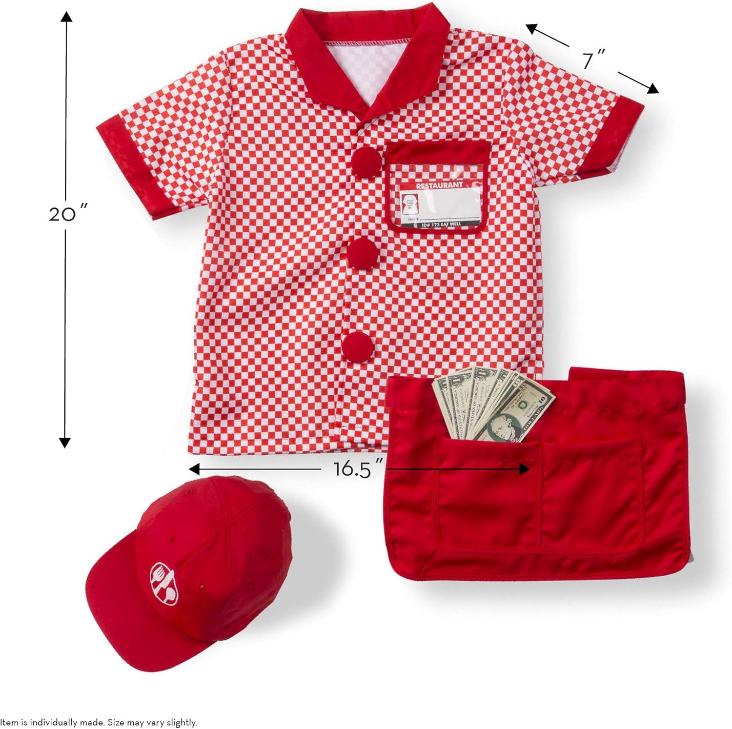 melissa and doug server costume