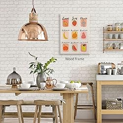 Trendy Fruit of The Spirit Wall Art Christian Bible