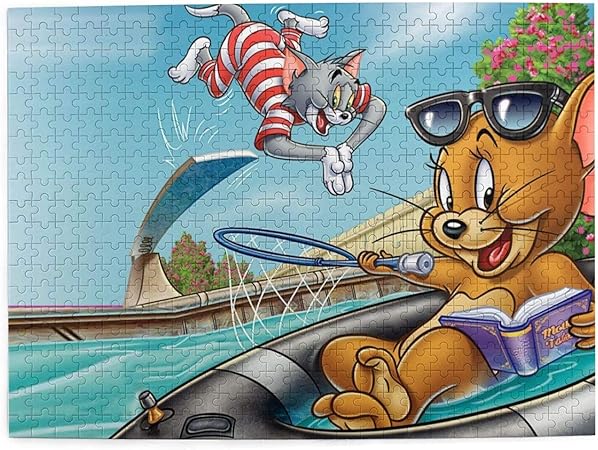 Amazon Co Jp トムとジェリー スヌーピー アニメ ジグソーポスター パズル イラスト ジグソー木製 500ピース 面白い かわいい おもちゃ ゲーム 脳開発おもちゃ 減圧 子供 モザイクアート 幼児 成人 壁飾り 木製 エコ素材 キャラクター 個性の贈り物 レジャー 萌えグッズ