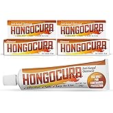 HONGOCURA Antifungal Cream for Athlete’s Foot – Relieves Itching, Cracking & Redness, Fast-Acting Skin Ointment for Jock Itch & Ringworm – Non-Greasy & Absorbs Quickly – 20 gm | 2-Pack