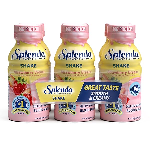 SPLENDA DIABETES NUTRITION SHAKES – MEAL REPLACEMENT SHAKE,...