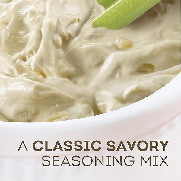 LIPTON RECIPE SECRETS SOUP AND DIP MIX FOR A DELICIOUS MEAL ONION GREAT WITH YOUR FAVORITE RECIPES, DIP OR SOUP MIX, 2 ENVELOPES, 2 OUNCE (PACK OF 1)
