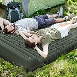 TEIVUL Double Sleeping Pad,Extra Thick Inflatable