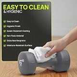 Gallant 6kg Dumbbell Pair Neoprene Hex Anti Roll Home Gym Set view 8