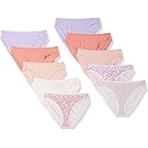 Amazon Essentials Women's Cotton High Leg Brief