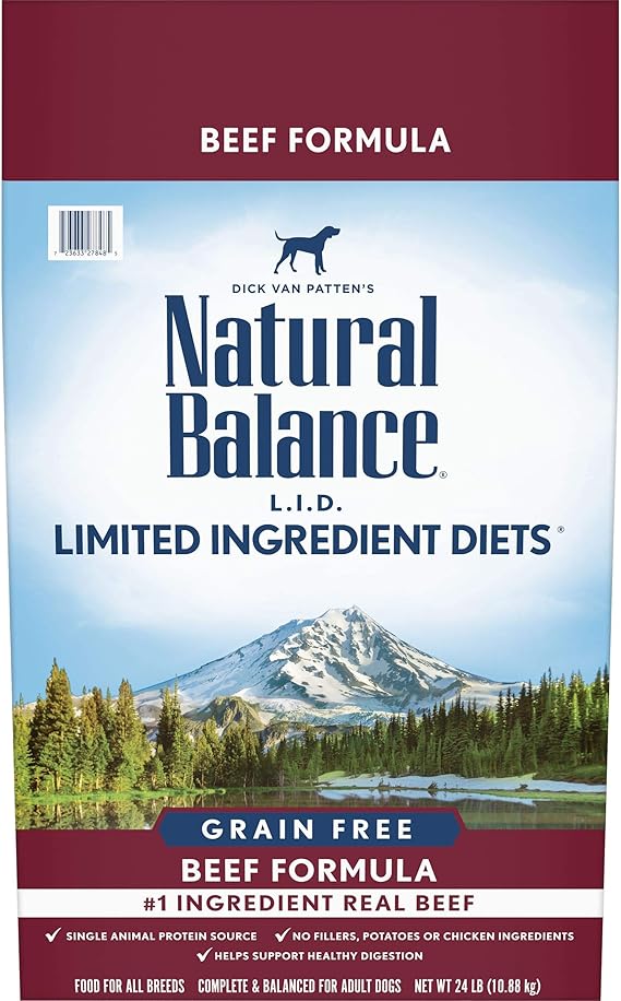 natural balance beef dog food