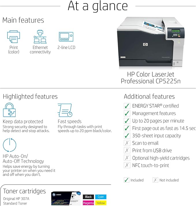 hp cp5225n printer