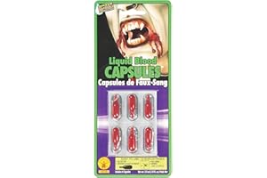RUBIES Rubie's Costume Co Halloween Vampire Blood Capsules, Multicolor, ST