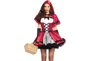 Leg Avenue Women's Gothic Red Riding Hood Costume