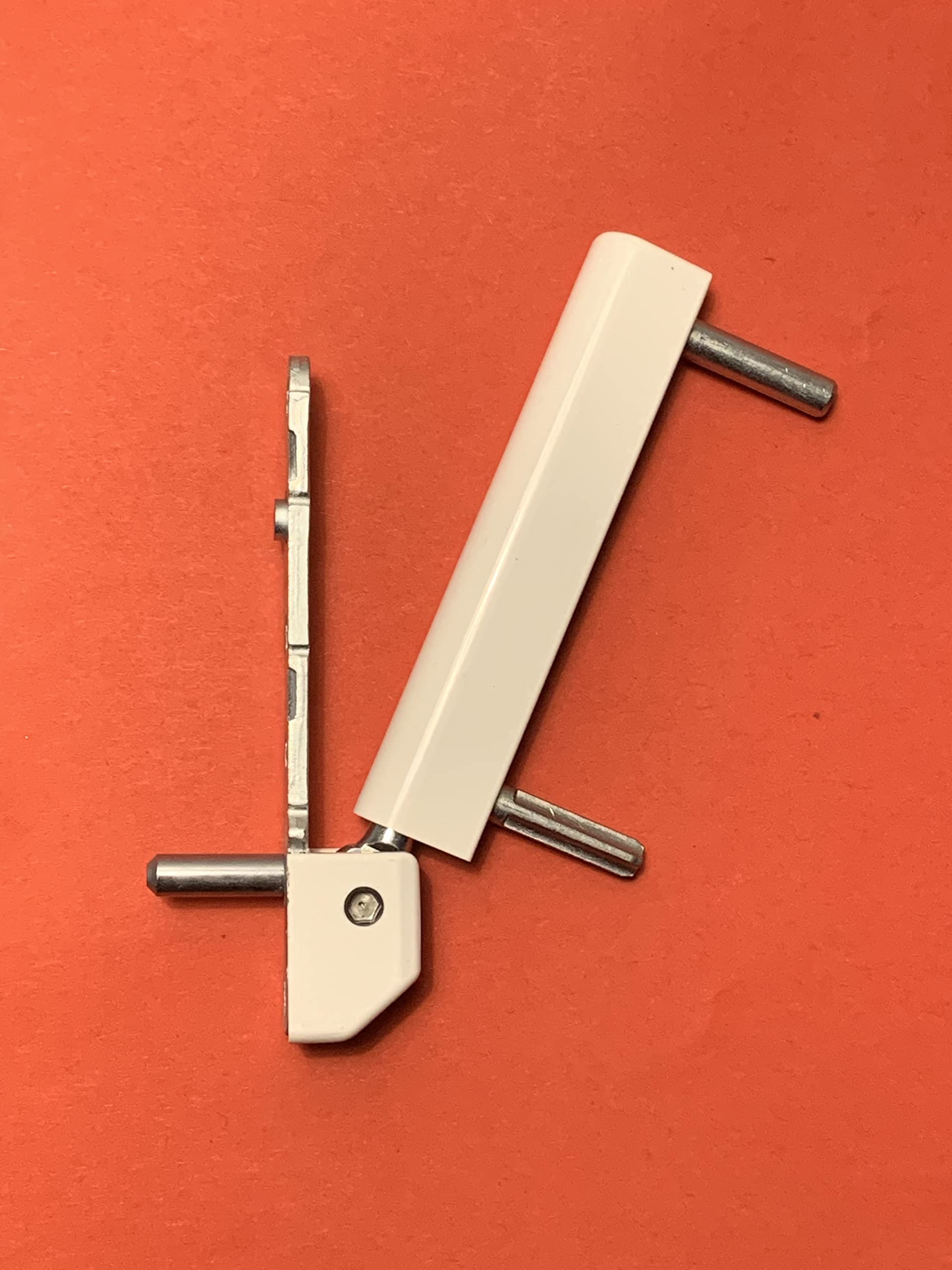 Roto corner bearing from the NT series and Centro/repair corner bearing/corner tape for wooden windows and plastic windows/70 mm pin (with white cover caps)