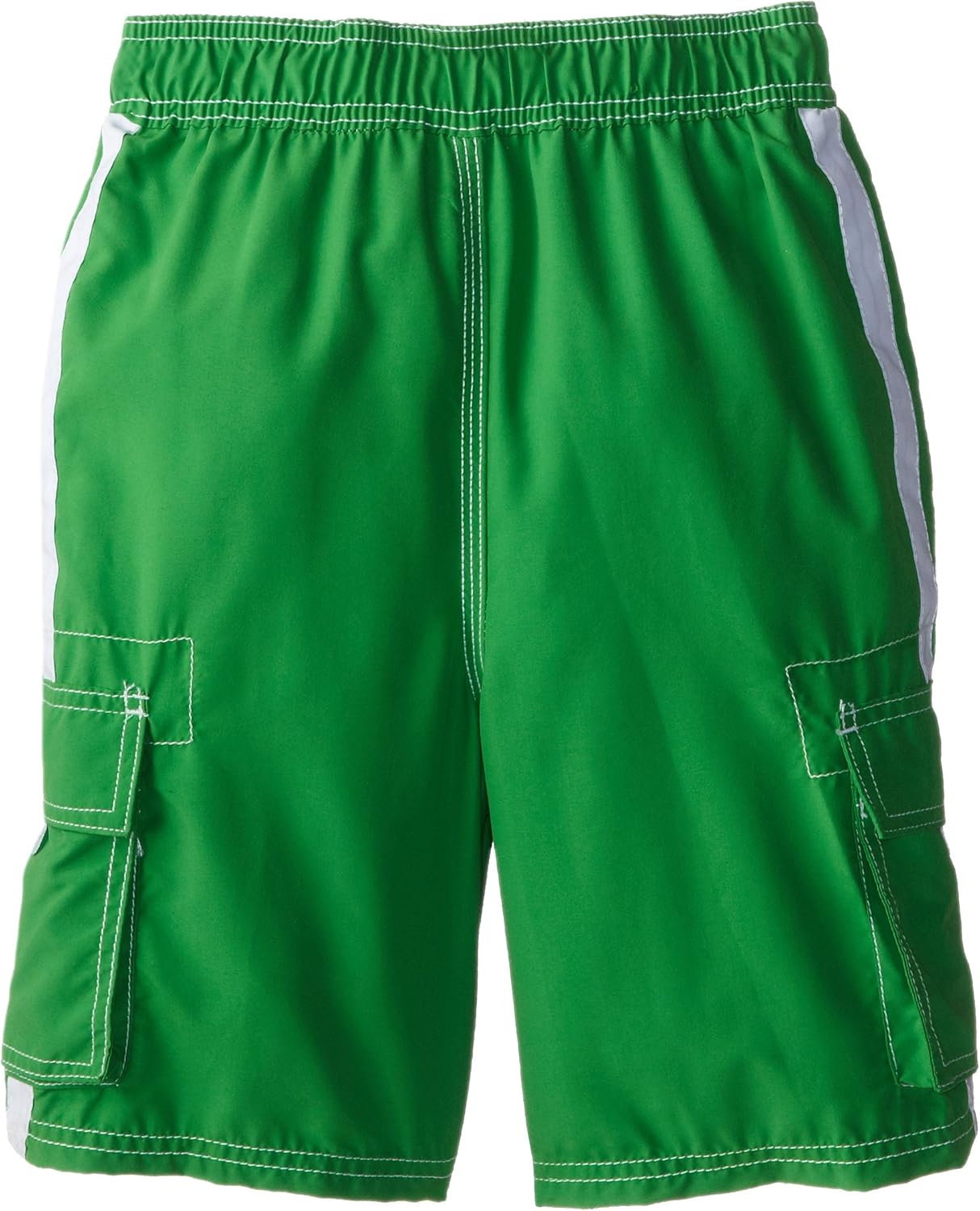 Kanu Surf Boys' Barracuda Quick Dry Beach Swim Trunk: Clothing
