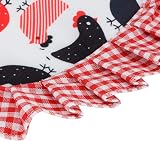 Fdit Hen Saddle Apron Chicken Feather Protector Rooster Claw Guard Elastic Fit view 7