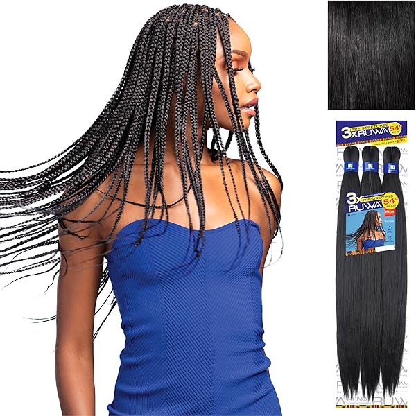 Amazon.com : Sensationnel Ruwa loc extensions braidinghair – water