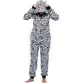 Just Love Adult Onesie with Animal Prints Pajamas