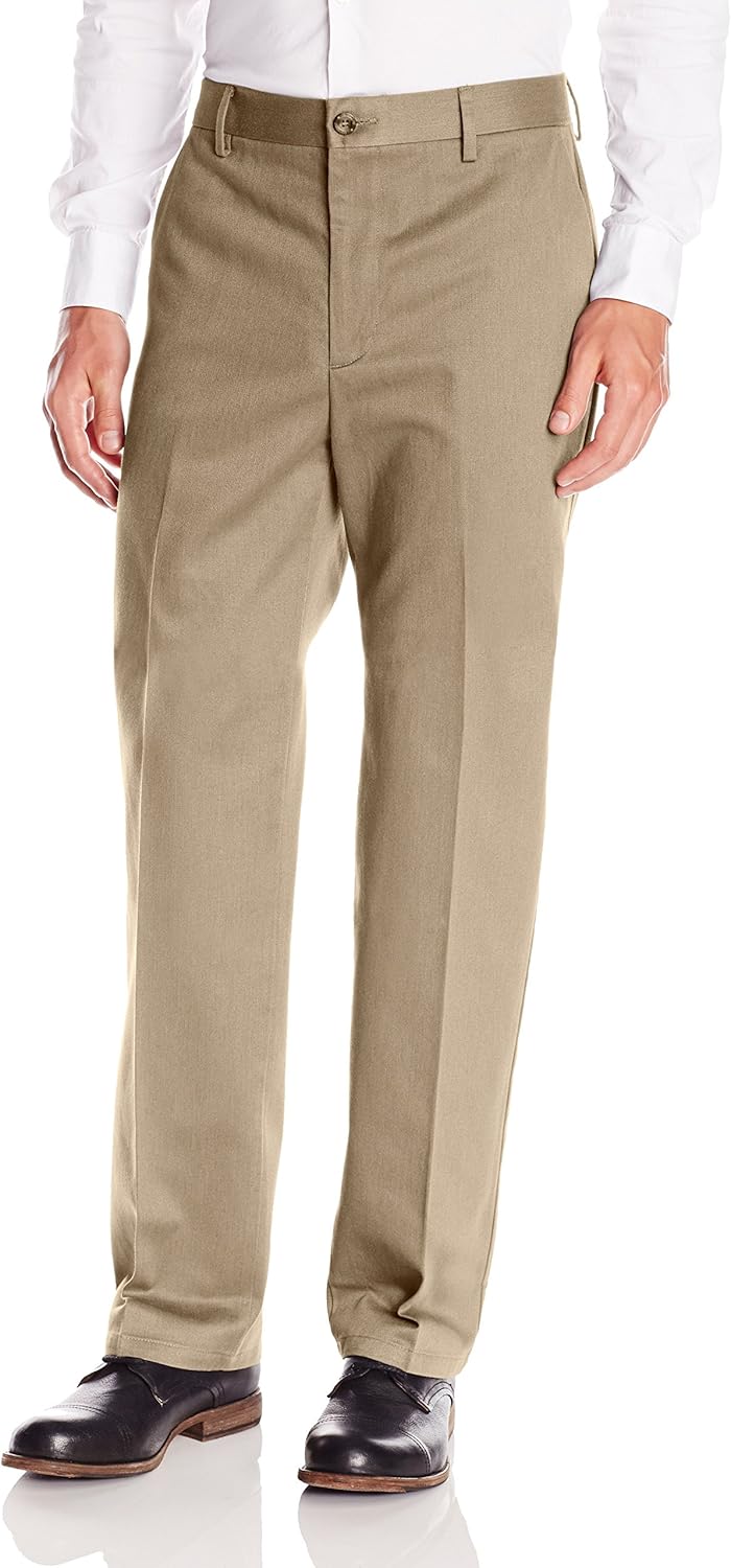 Dockers Men's Classic Fit Signature Khaki Lux Cotton Stretch Pants at  Men’s Clothing store