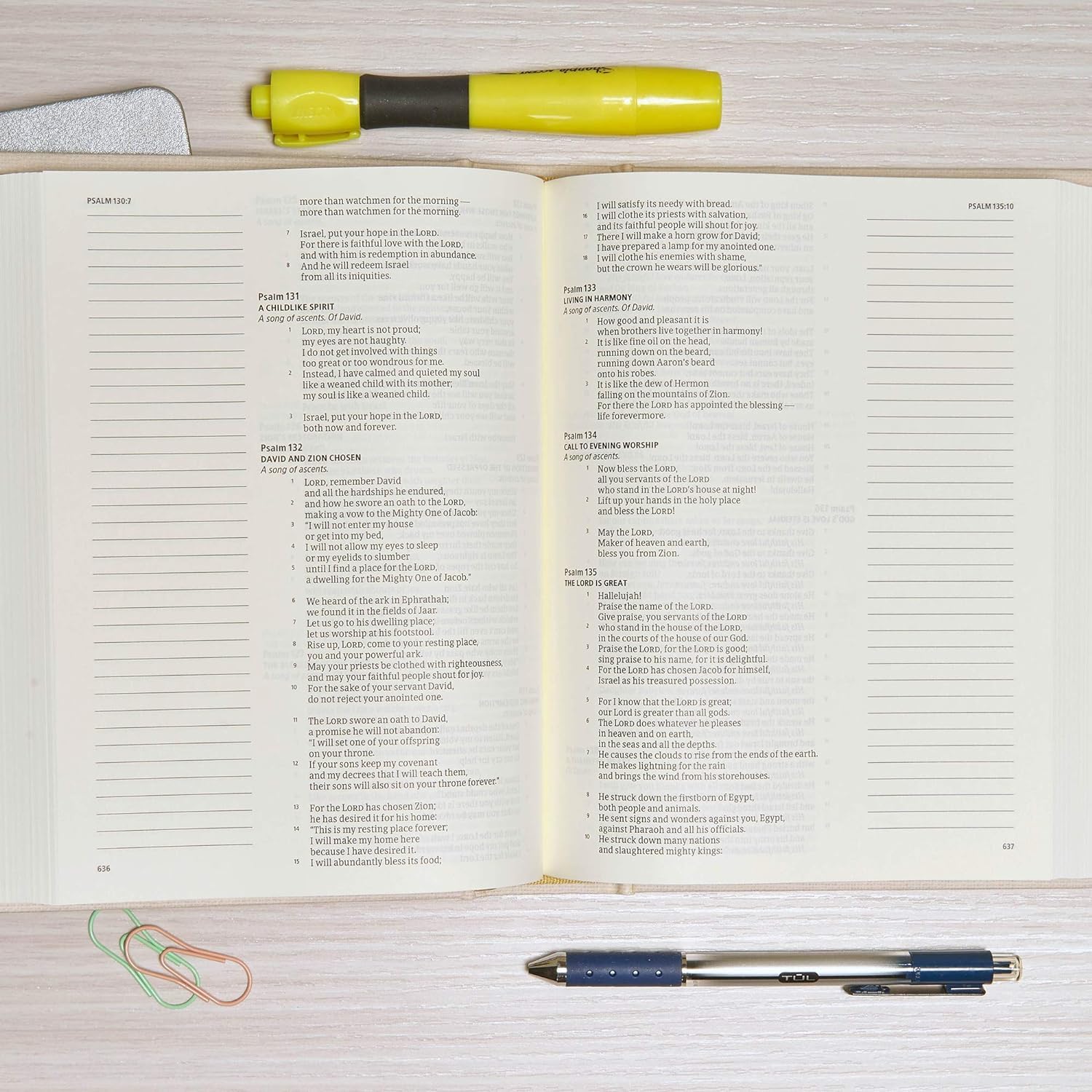 CSB Notetaking Bible, Floral Cloth Over Board, Black Letter, Wide Margins, Journaling Space, Single-Column, Reading Plan, Easy-to-Read Bible Serif Type