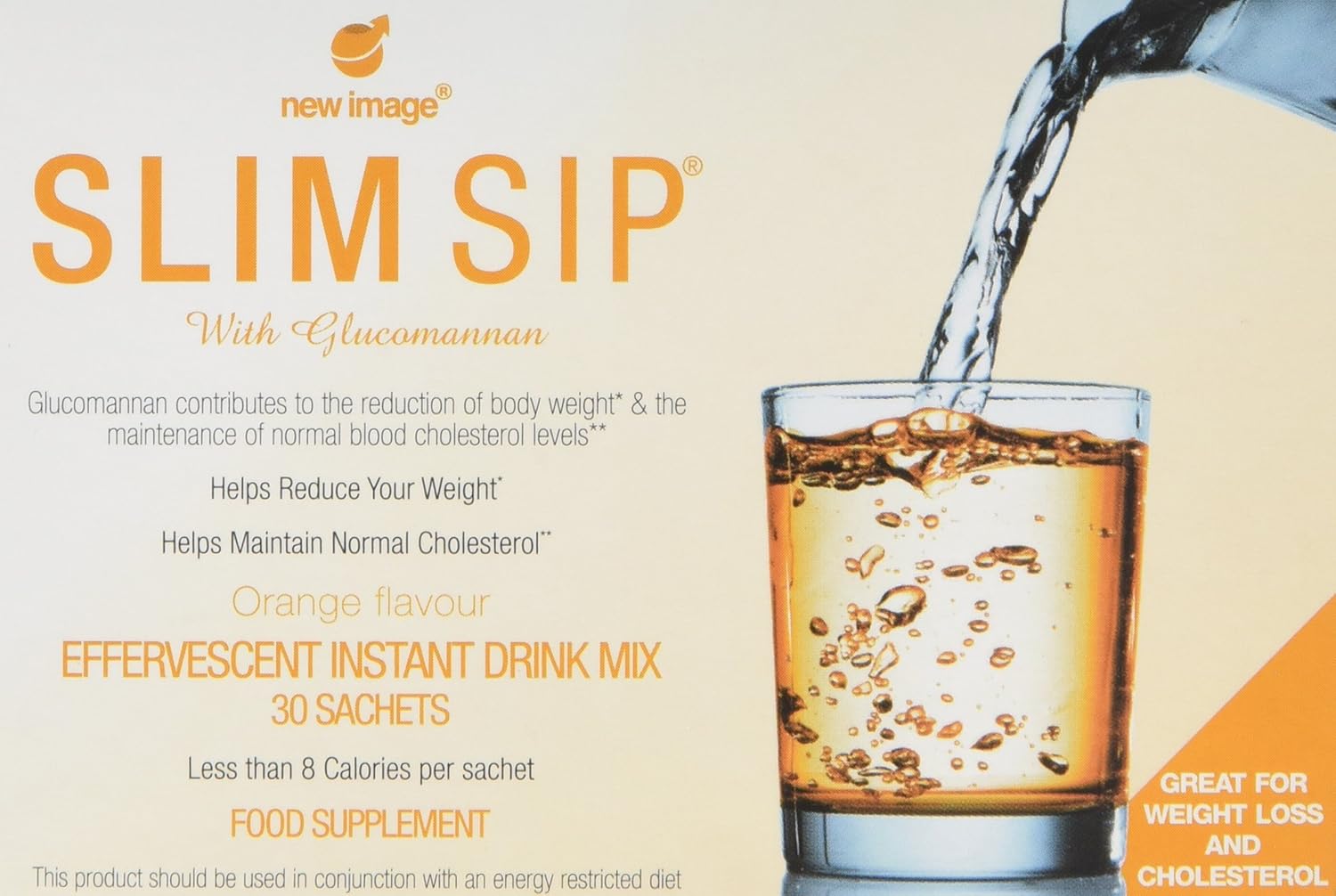 Slim sip The Simple Solution Drink for Weight Loss/CholesterolOrange