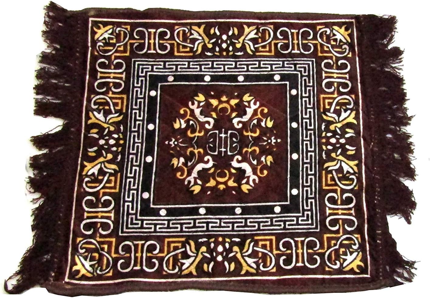 Finaldealz Pooja Aasan Pooja Mattres for Pooja Place Mandir in Heavy Velvet