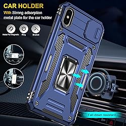 FRLMOOES for iPhone Xs Case with 2 Screen