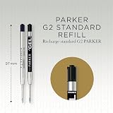 Parker Jotter London Pen Refill Discovery Pack Quinkflow & Quink Gel Refills view 3