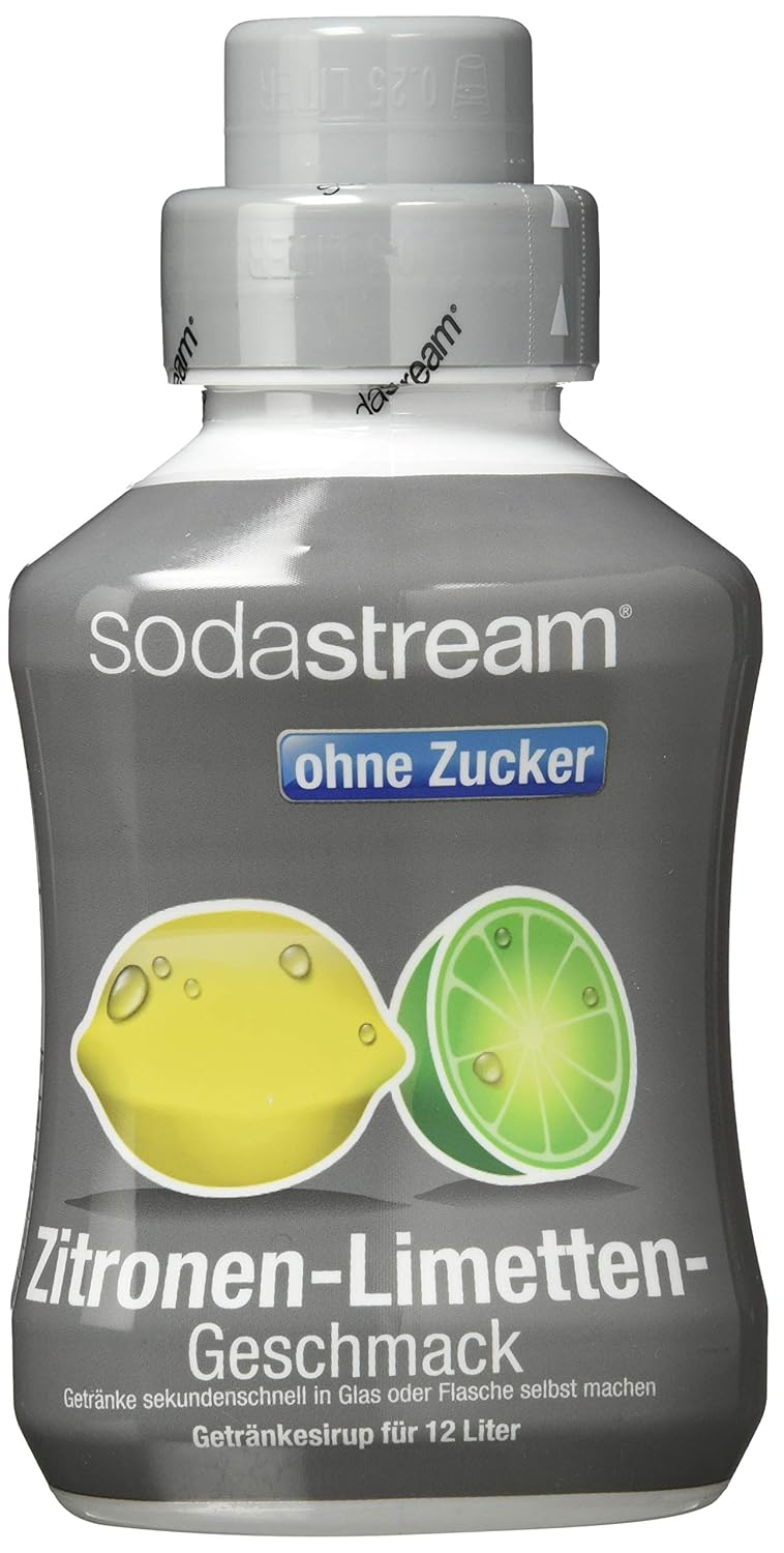 Sodastream Sirup Zitrone Limette Ohne Zucker Ergiebigkeit 1x Flasche Ergibt 12 Liter Fertiggetrank Sekundenschnell Zubereitet Und Immer Frisch 500 Ml Amazon De Lebensmittel Getranke
