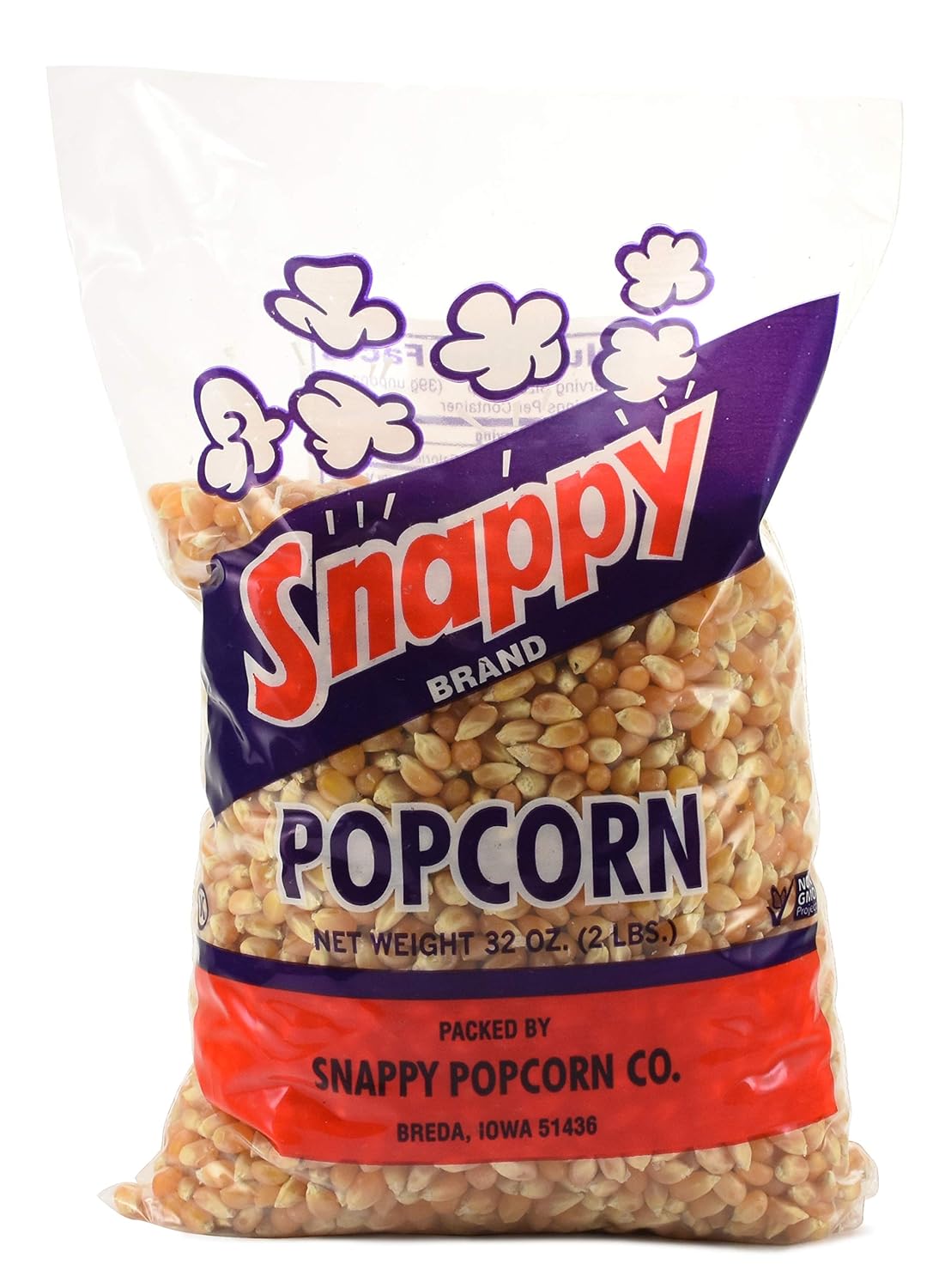 Amazon Com Snappy Yellow Popcorn Kernels 2lb Bags 4 Pack