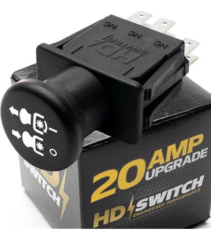ep807aw　ep707a Amazon.com: 20 AMP Upgrade Blade Clutch PTO Switch for Dixon