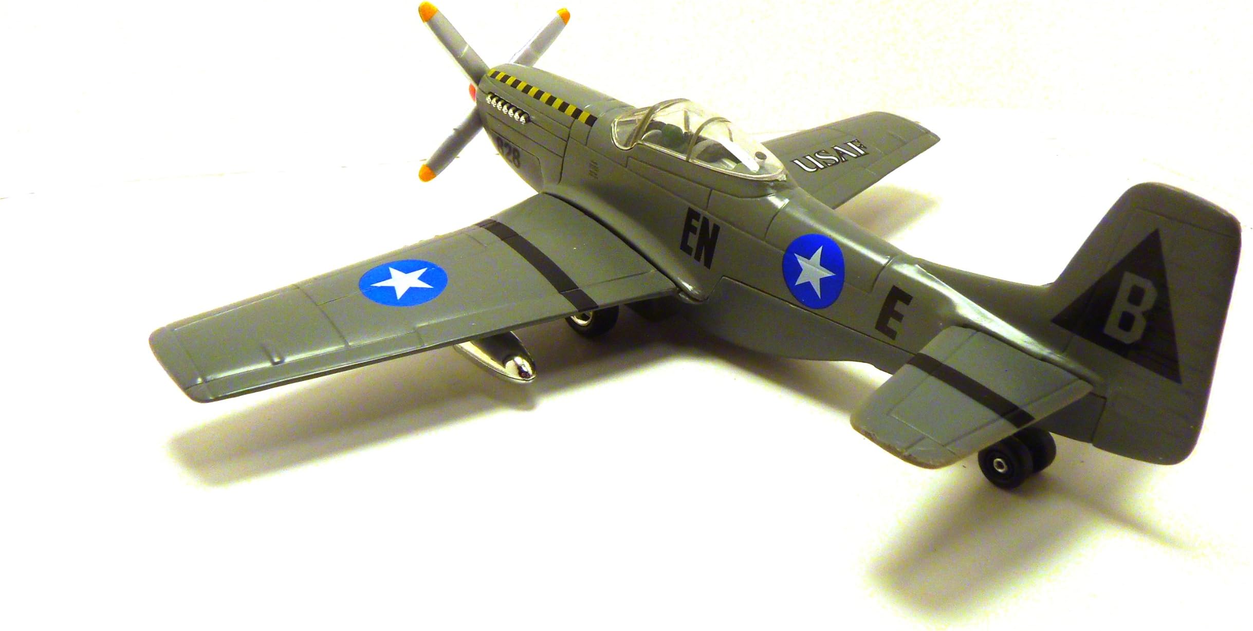 P- 51. 8 Inch, Diecast Airplane