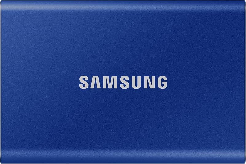 Samsung T7 Portable SSD 1 TB USB 3.2 Gen2 Indigo Blue MU-PC1T0H/WW