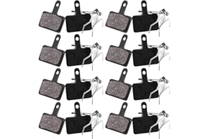 PIAOPIAONIU 8 Pairs Bike Brake Pads Bicycle Disc Brake Pad Compatible with Mountain Bike