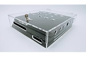 ACRYLIC MEGA STORE New PlayStation 4 Pro Acrylic Video Game Console Security Case