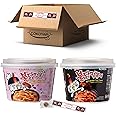 Samyang 2pcs(1 Carbo + 1 Original) Buldak (Roast Chicken) Hot Spicy Rice Cake Tteokbokki