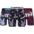 PSD Men's Playboy Boxer Briefs - Breathable and Supportive Men's Underwear with Moisture-Wicking Fabric