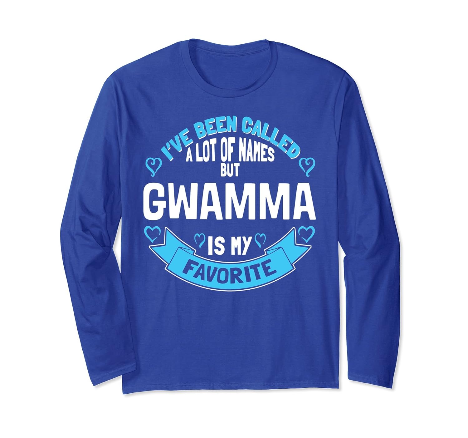 Gwamma Long Sleeve Shirt - Favorite Grandma Name!-anz