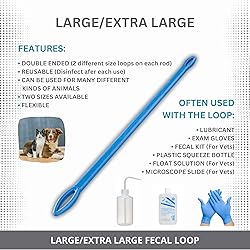 Fecal Loops for Large and X-Large Animals, Stool
