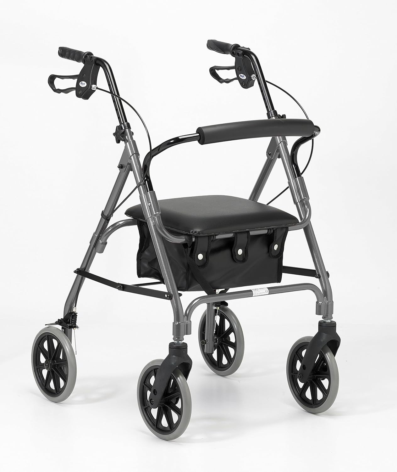Days Lightweight Folding Four Wheel Rollator, Mobility Walker with