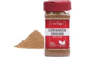 Eastanbul Coriander Ground, 5.29oz, Ground Coriander from Best Seed Selection, Semilla de Cilantro, Cilantro Seed Powder, Natural, Vegan, Gluten Free, Non-GMO