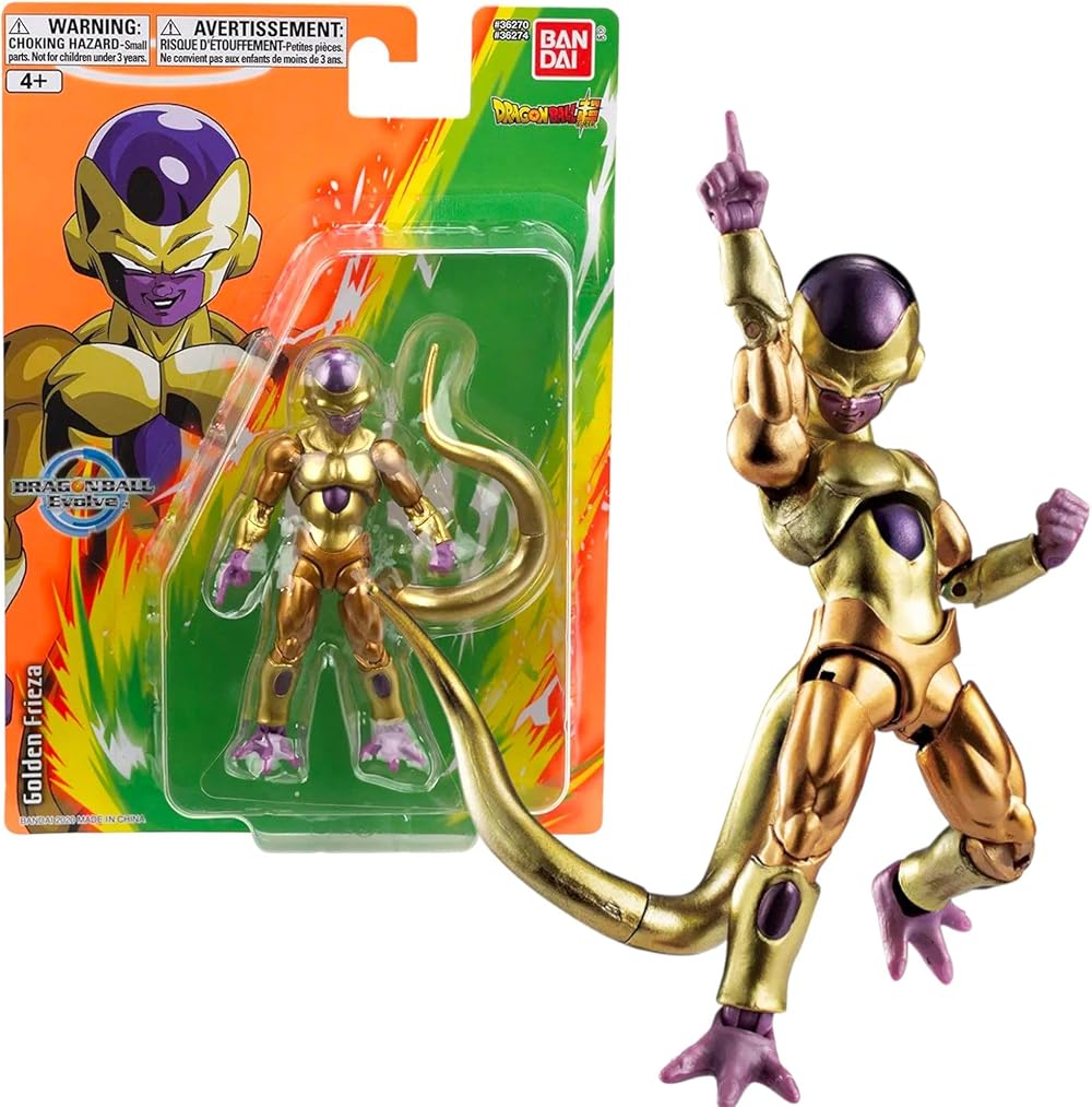Bandai Dragon Ball Evolve Golden Frieza Action Figure 12.5cm