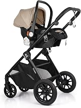 For Your Little One Cruise 3-in-1 Travel System with i-Size Car Seat Dune Beige view 9