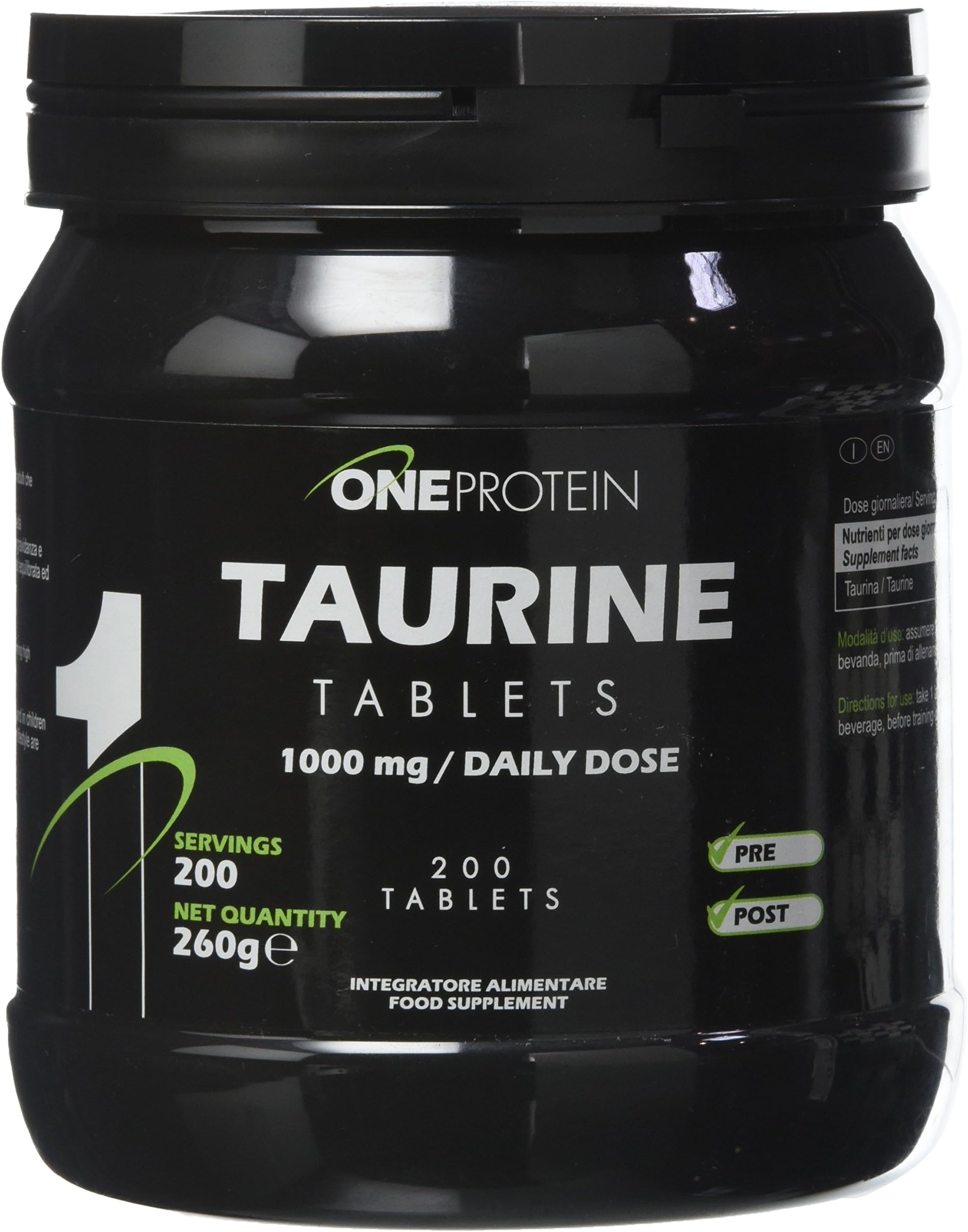 ONE PROTEIN Taurine Tablets 200 tablets