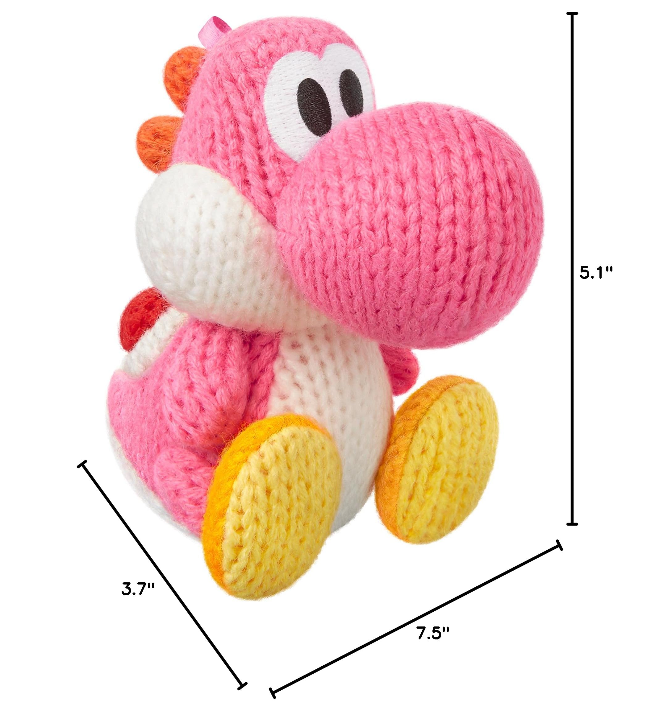 Pink Yarn Yoshi Amiibo - Japan Import (Yoshi's Woolly World Series)