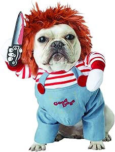 Amazon.com : Deadly Doll Dog Costume 