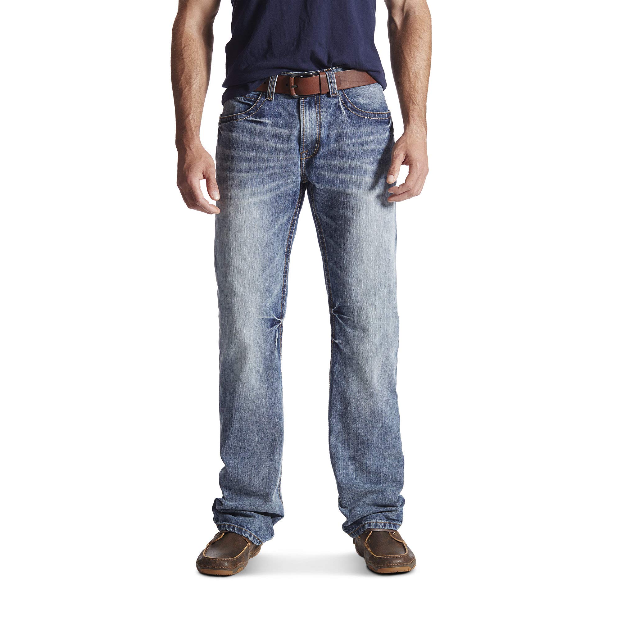 ARIAT mens M4 Low Rise Boot Cut Jean, Coltrane