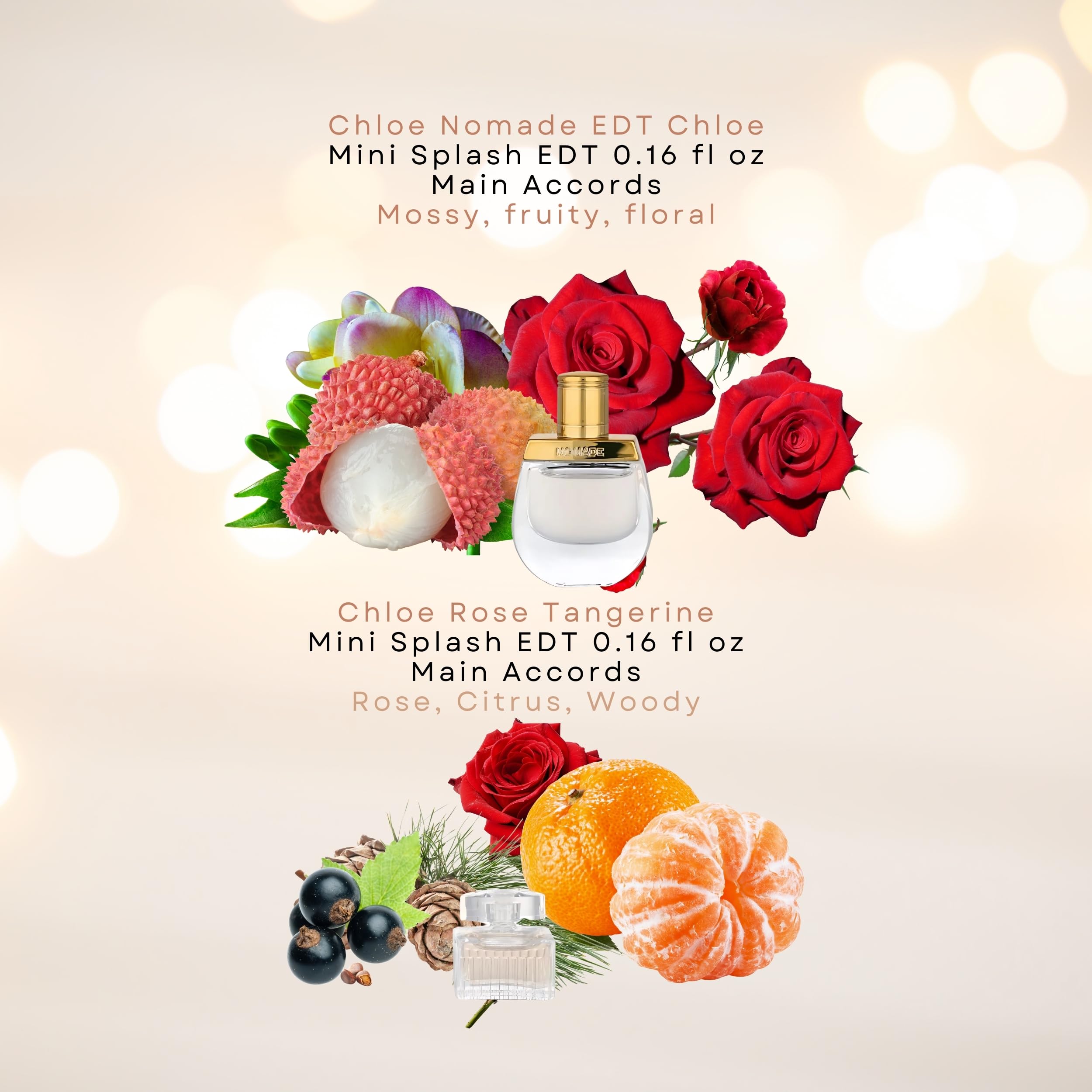 Chloe Perfume for Women Mini Variety Gift Set – 4-Piece Splash Collection